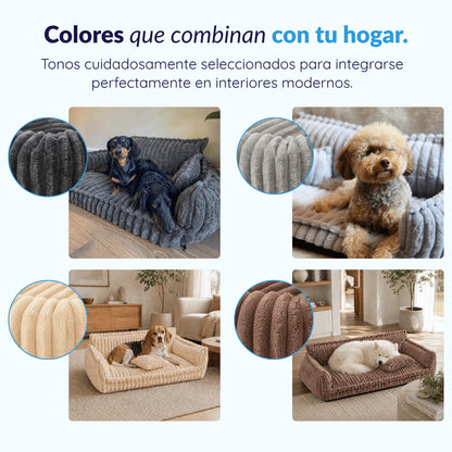 MrFluffyFriend™ - Sofá Ortopédico para Perros - Lavable y Desenfundable