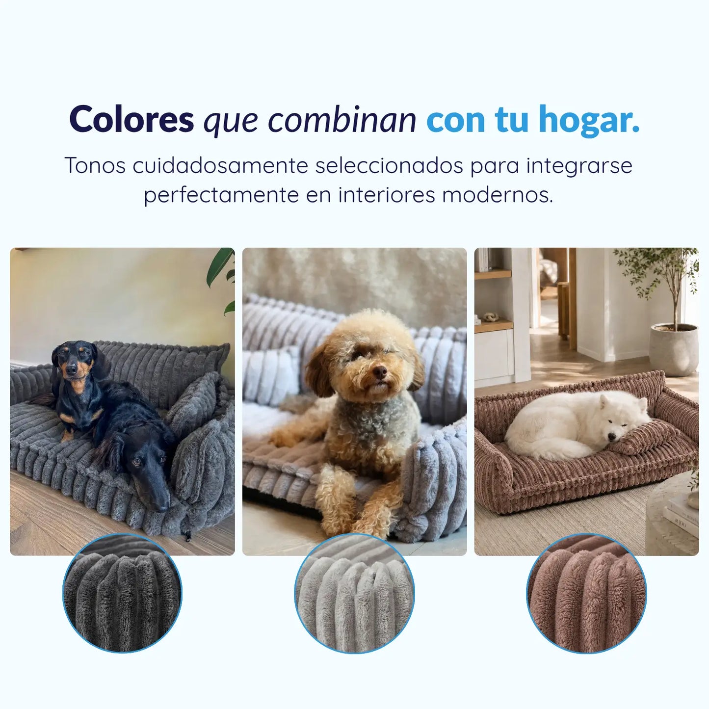 MrFluffyFriend™ - Sofá Ortopédico para Perros - Lavable y Desenfundable